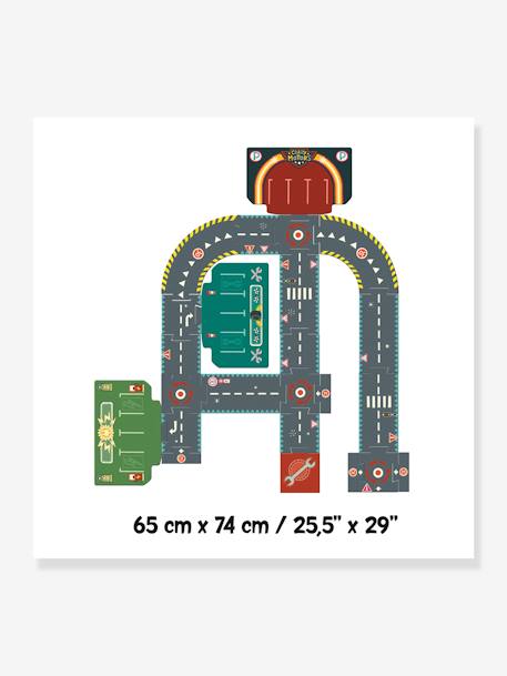 Puzzle gigante, circuito da cidade, da DJECO multicolor 