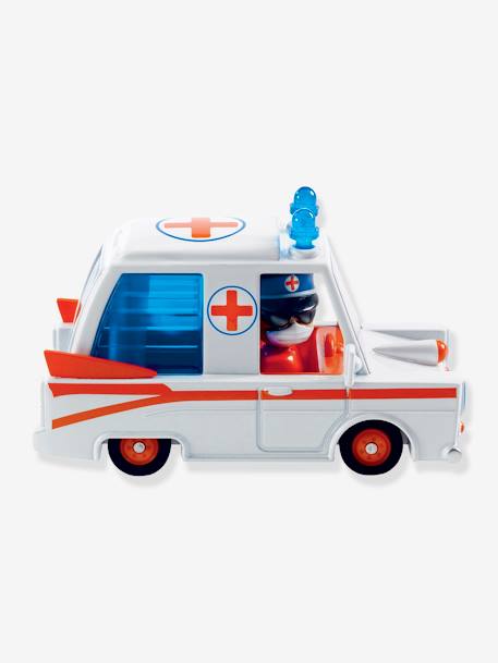 Crazy motors Hurry Ambulance, da DJECO branco 