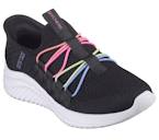 Sapatilhas Hands Free Slip-ins® Ultra Flex 3.0 - Bungee Fun - Skechers®, para criança preto 