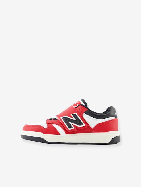 Sapatilhas com barras autoaderentes PHB480TT da NEW BALANCE®, para criança vermelho 