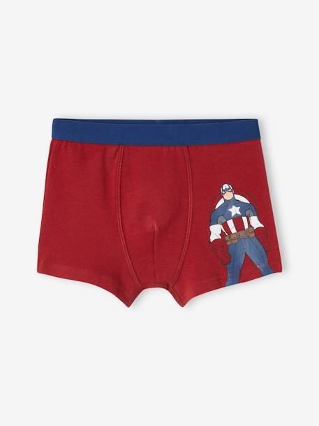 Lote de 3 boxers Os Vingadores da Marvel®, para criança lote vermelho 