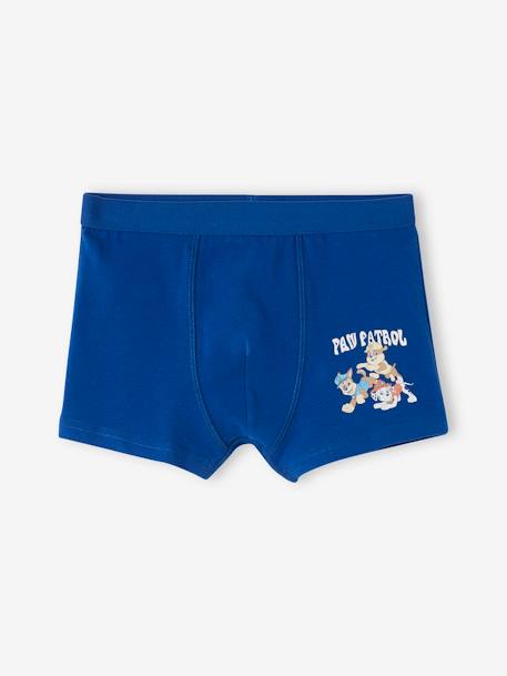 Lote de 3 boxers Patrulha Pata®, para criança azul-cristalino 