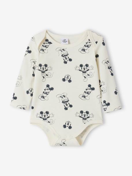 Lote de 2 bodies Disney® Mickey, para bebé azul-cambraia 