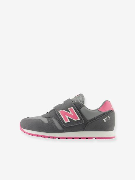 Sapatilhas com barras autoaderentes YV373VN2 da NEW BALANCE®, para criança cinzento 