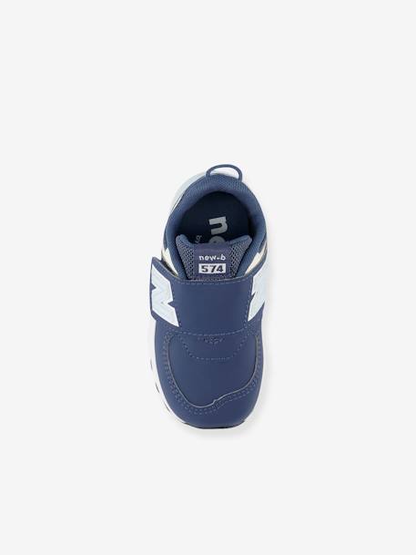 Sapatilhas com barra autoaderente, NW574KIE da NEW BALANCE®, para bebé marinho 