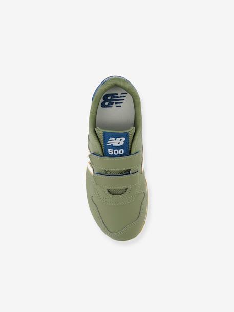 Sapatilhas com barras autoaderentes, PV500FDD da NEW BALANCE®, para criança caqui 