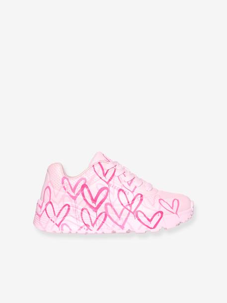 Sapatilhas Skechers x JGoldcrown Skechers Street(TM) Uno Lite - Spread the joy - SKECHERS®, para criança rosa 