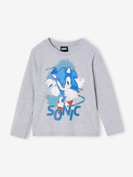 Pijama Sonic®, para menino cinza mesclado 