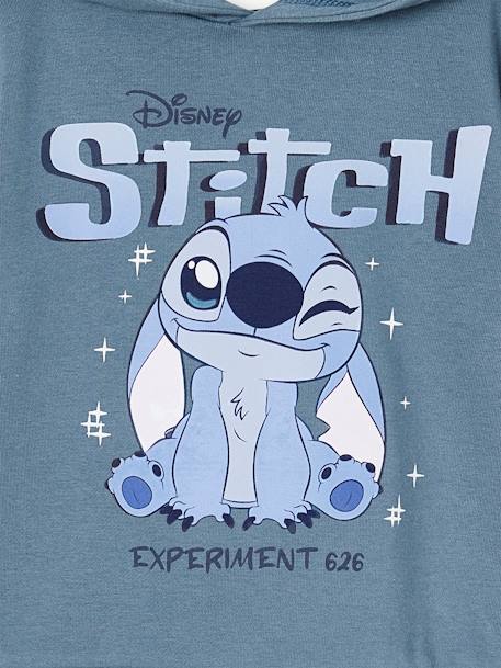 Sweat com capuz Stitch da Disney® azul-ganga 