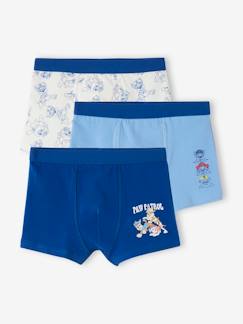 Menino 2-14 anos-Roupa interior-Lote de 3 boxers Patrulha Pata®, para criança