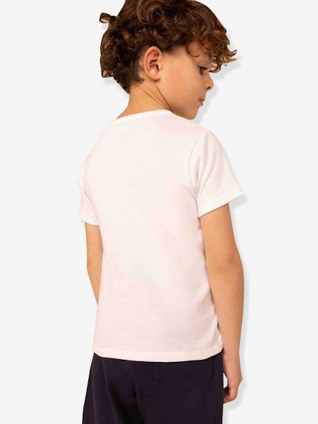 Lote de 2 t-shirts de mangas curtas, da Petit Bateau branco 