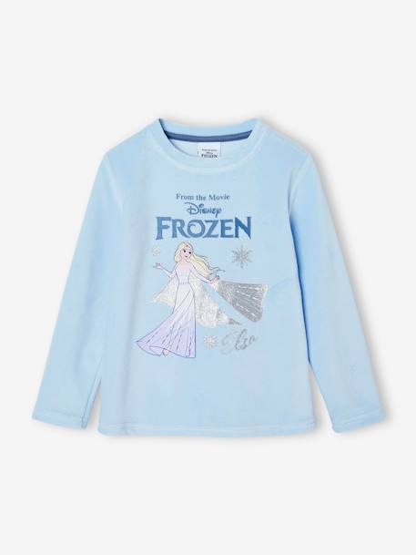 Pijama em veludo Frozen da Disney®, para menina azul-acinzentado 