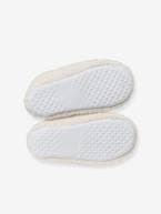 Pantufas em sherpa, para menina cru 