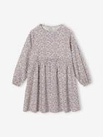 Vestido às flores, para menina cru 