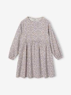 Menina 2-14 anos-Vestidos-Vestido às flores, para menina