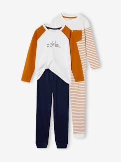 Lote de 2 pijamas "cool", para menino