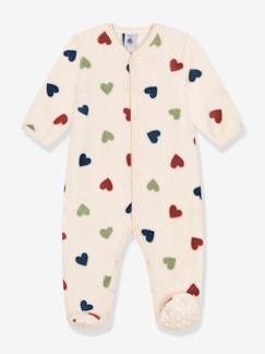 Bebé 0-36 meses-Blusões, ninhos-Pijama corações, em algodão, para bebé, da Petit Bateau