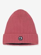 Gorro com forro em polar, da PETIT BATEAU rosa 