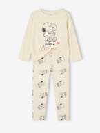 Pijama Snoopy Peanuts®, para criança baunilha 