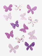 Lote de 14 decorações com borboletas, para quarto de menina Multicolor 