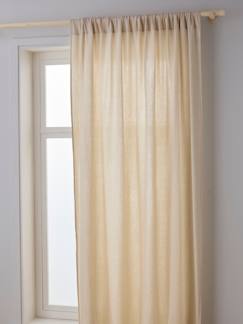 Têxtil-lar e Decoração-Decoração-Cortinados-Cortinado translúcido, em gaze de algodão