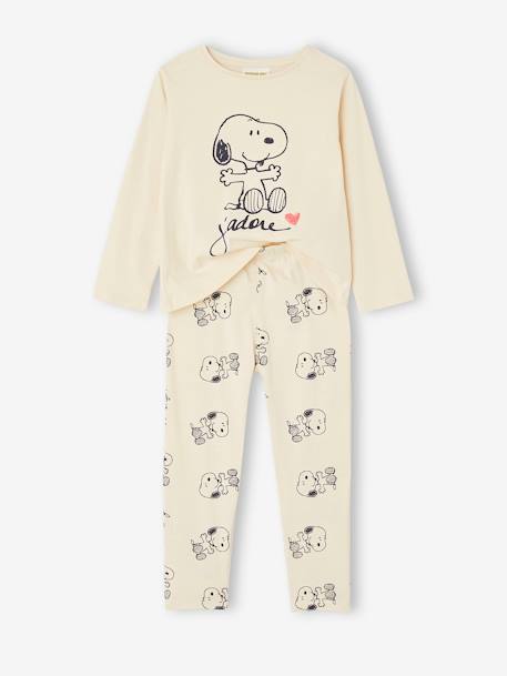 Pijama Snoopy Peanuts®, para criança baunilha 