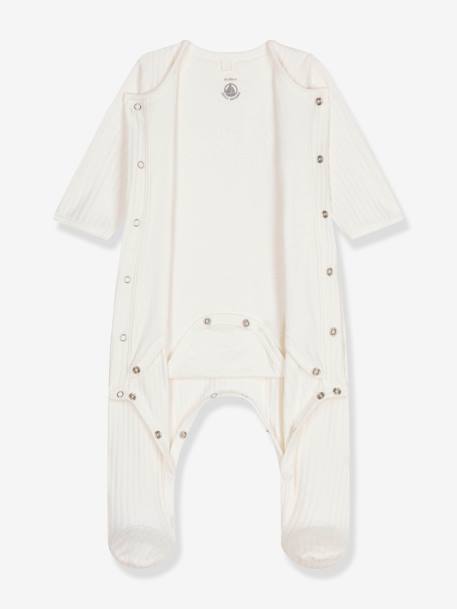 Body-pijama, da Petit Bateau branco 