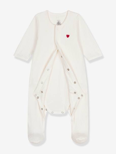 Body-pijama, da Petit Bateau branco 