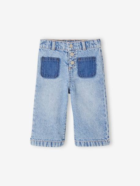 Jeans largos, para bebé menina stone 