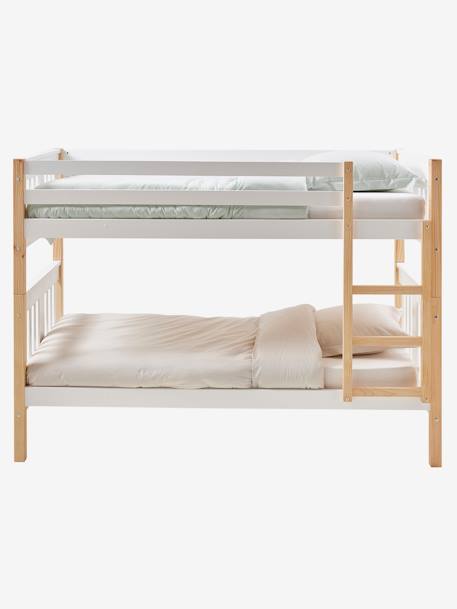 Beliche evolutivo para criança, transformável em cama individual branco 