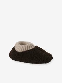 Calçado-Calçado menino (23-38)-Sapatinhos, pantufas -Pantufas em sherpa, para criança