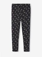 Leggings com forro em malha polar, para menina antracite+CASTANHO CLARO ESTAMPADO+marinho 