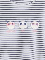 Lote de 2 camisas de dormir Panda + leggings para menina rosa-pálido 