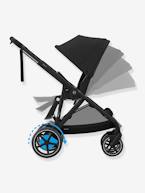 Carrinho de bebé evolutivo, e-Gazelle S CYBEX moon black preto 