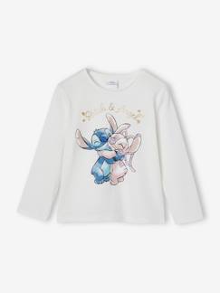 Menina 2-14 anos-T-shirts-T-shirts-Camisola Stitch & Angel da Disney®, para criança