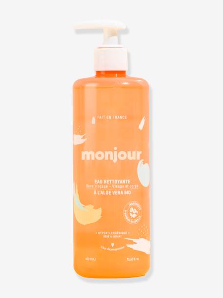 Água de limpeza rosto e corpo, 400ml MONJOUR rosa-blush 