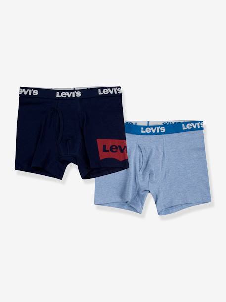 Lote de 2 boxers Batwing LEVI'S, para criança marinho 