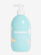 Gel duche corpo e cabelos, 500ml MONJOUR azul 