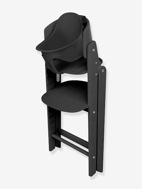 Cadeira alta 3-em-1, Click & Fold da CYBEX madeira+preto 