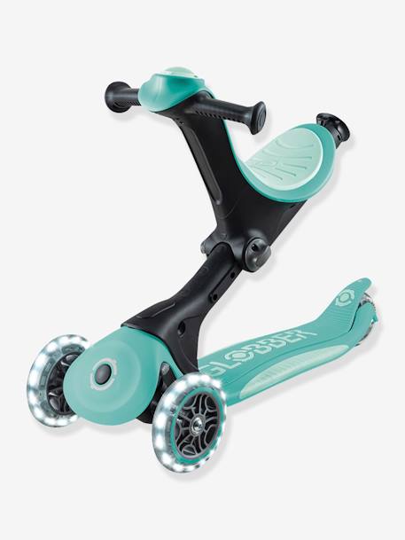 Trotinete Evolutiva GO UP DELUXE LIGHT - GLOBBER rosado+verde-menta 