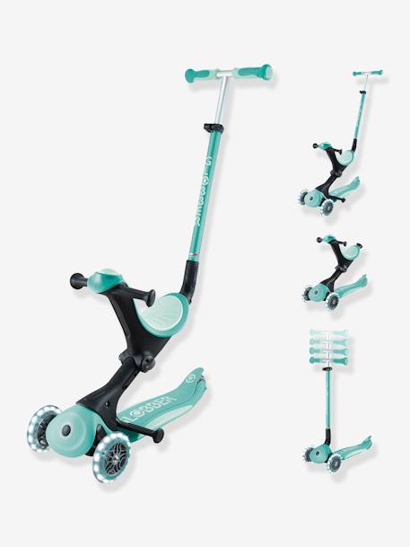 Trotinete Evolutiva GO UP DELUXE LIGHT - GLOBBER rosado+verde-menta 