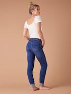 Jeans skinny, para grávida, da ENVIE DE FRAISE azul-escuro+ganga black 