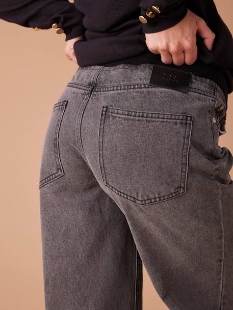 Jeans largos para grávida, evolutivos da ENVIE DE FRAISE ganga cinzenta 