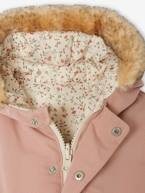 Parka/blusão reversível, para bebé rosa-velho 