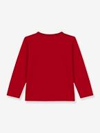 Camisola de mangas compridas, para criança, em algodão, da Petit Bateau vermelho 