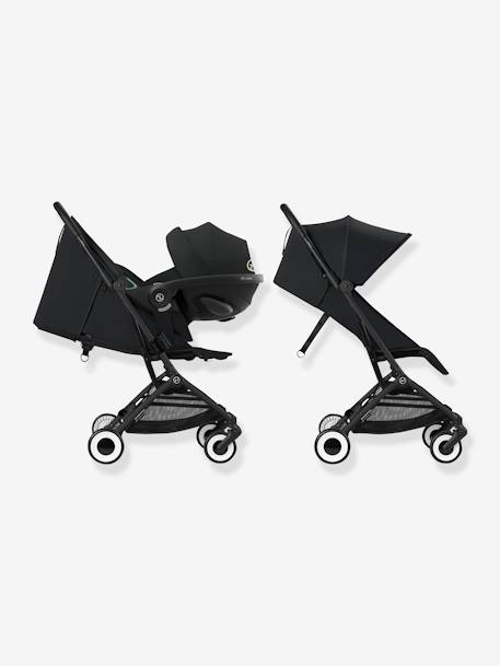 Carrinho de bebé compacto, CYBEX Gold Orfeo cinzento+ganga black 