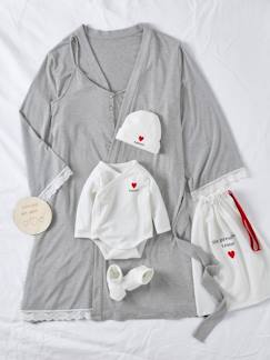 Roupa grávida-Pijamas, homewear-Conjunto maternidade, para a mamã e o bebé, da ENVIE DE FRAISE