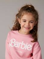 Sweat Barbie®, em moletão rosa-bombom 