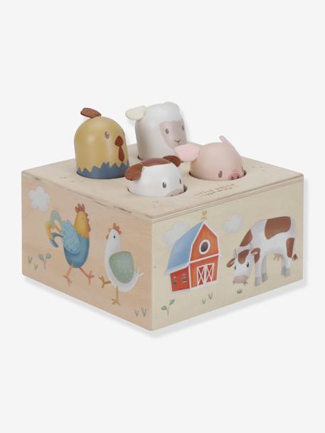 Brinquedo pop-up em madeira- Little Farm, da LITTLE DUTCH multicolor 