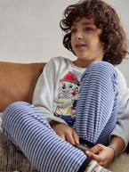 Pijama Patrulha Pata®, em veludo, para criança cinza mesclado 